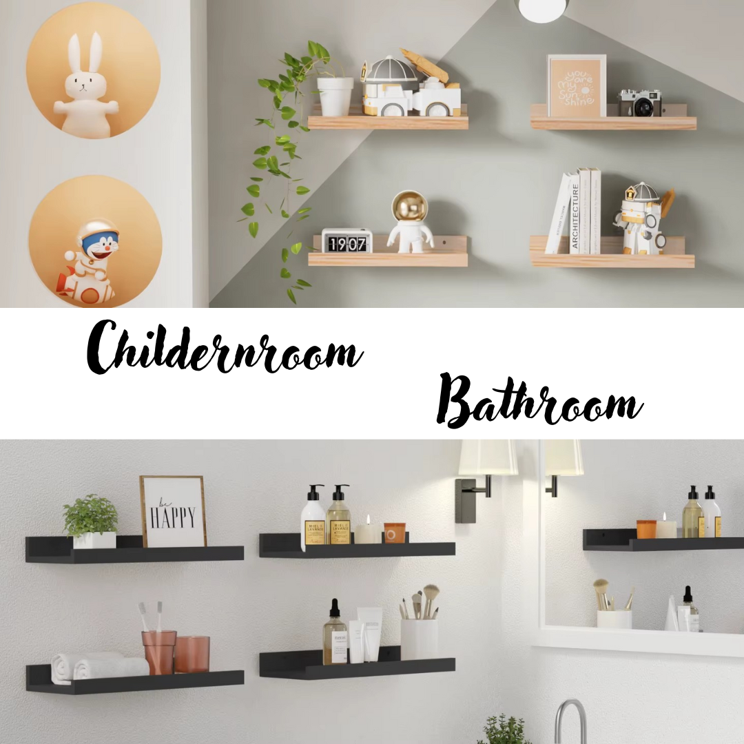 Skyline Shelf – 2er-Set schwebende Wandregale