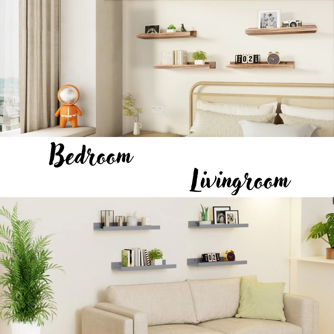 Skyline Shelf – 2er-Set schwebende Wandregale