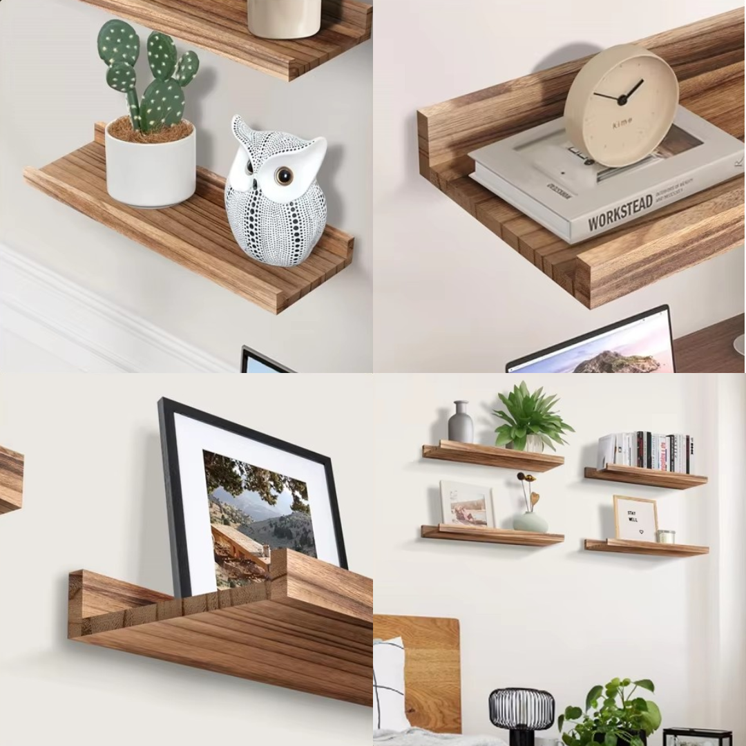 Skyline Shelf – 2er-Set schwebende Wandregale