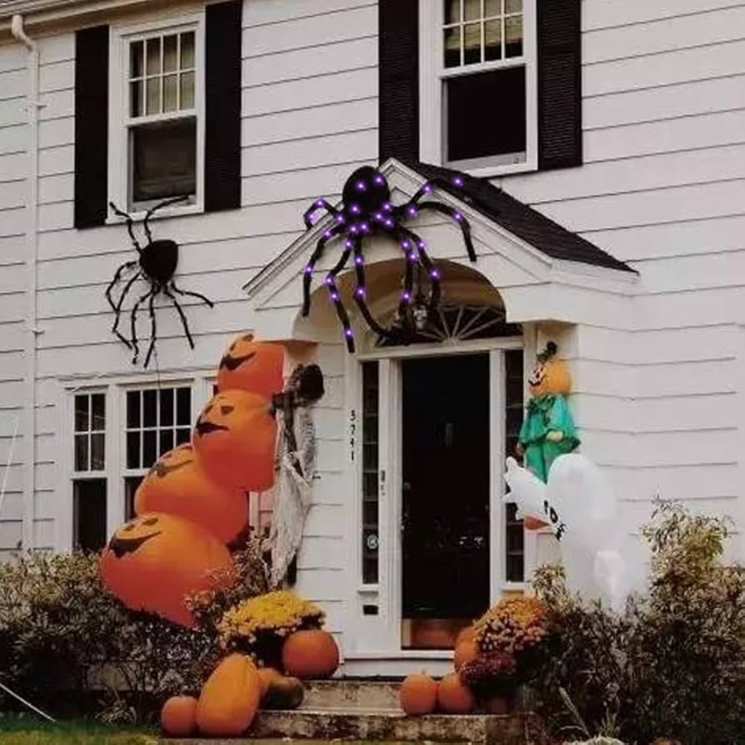 XXL Halloween-Spinne – Horror Deko für Innen & Außen