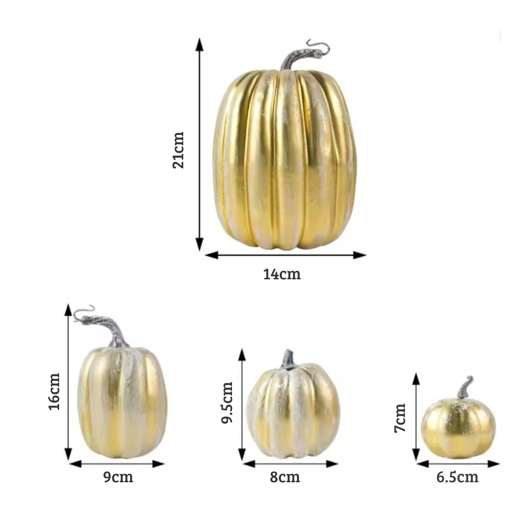 Herbst Deko Kürbis-Set