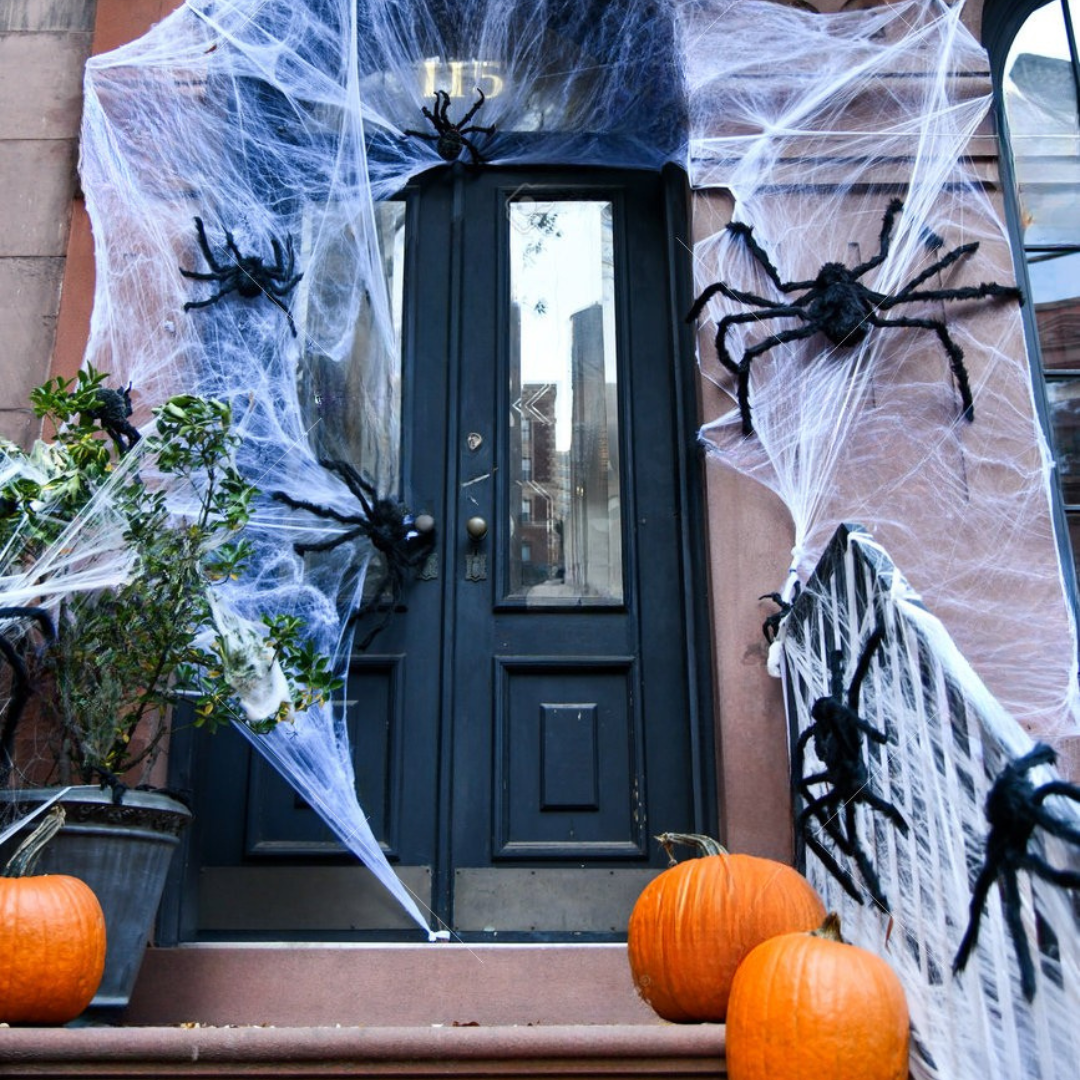 XXL Halloween-Spinne – Horror Deko für Innen & Außen
