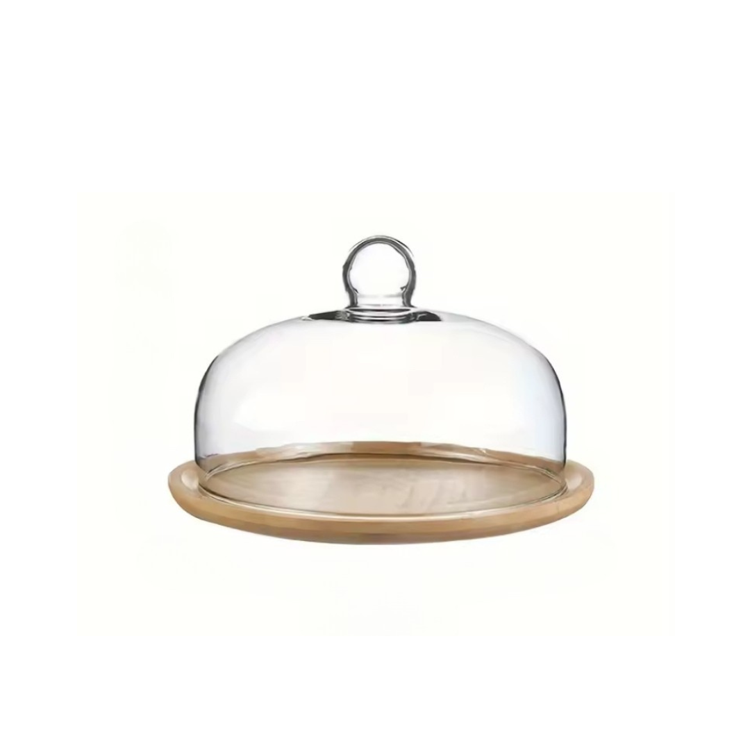 Lunavera - Servierteller mit Glasdeckel