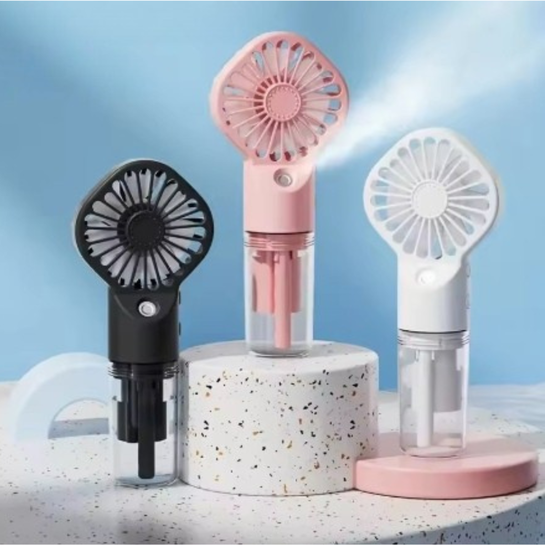 Mini USB-Ventilator mit Wasserspray
